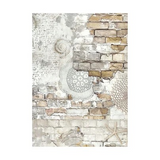 Stamperia, Assorted Mini Rice Paper Backgrounds A6 8/Sheets, Silent Sea (DFSAK6040)