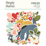 Simple Stories, Say Cheese Classic Pooh, Bits & Pieces 42/Pkg. Floral (23923)