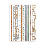 Stamperia, A5 Washi Pad 8/Pkg, A new Beginning (SBW31)
