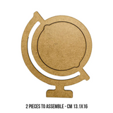 Stamperia, Crafty Shapes, Art Of Travelling, Globe (KLSM34)