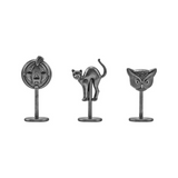 Tim Holtz Idea-Ology Metal Adornments 6/Pkg, Figure Stands, Halloween (TH94397)
