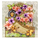 Heartfelt Creations, Oakberry Lane Collection, Cling Stamps & Dies Set Combo, Oakberry Lane Antics