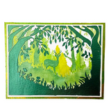 The Crafters Workshop, 8.5X11 Layering Stencil, A2 Layered Forest Scene (TCW6025)
