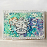 AALL & Create, #TP-1388, Hug In A Mug, A7 Clear Stamp, Designed by Janet Klein