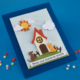 Spellbinders, Whimsical Wishes Clear Stamp Set by Vicky Papaioannou (STP-270)