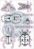 Craft Consortium, The Emporium, Clear Stamp, Beetles (CCSTMP019)