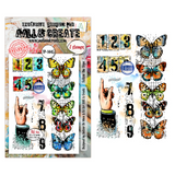 AALL And Create A6 #TP-1445 Photopolymer Clear Stamp Set, Follow the Sign by Autour De Mwa & Co.