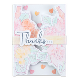 Tonic Studios Dies, Stamp & Stencil Collection, Splendiferous Corsage (5372e)