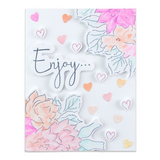 Tonic Studios Dies, Stamp & Stencil Collection, Splendiferous Corsage (5372e)