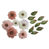 Prima Marketing, Buttons & Keepsakes by Frank Garcia, Sheer Beauties Dimensional Flowers (684761)