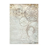 Stamperia, Assorted Mini Rice Paper Backgrounds A6 8/Sheets, Silent Sea (DFSAK6040)
