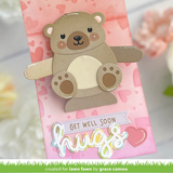 Lawn Fawn, Lawn Cuts Custom Craft Dies, Big Hugs Pop-Up (LF4204)