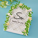 Spellbinders, Clear Stamp & Die Set by Lisa Horton, So Amazing Sentiments (SDS-223)