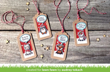Lawn Fawn, Lawn Cuts Custom Craft Dies, Say What? Gift Tags (LF1780)
