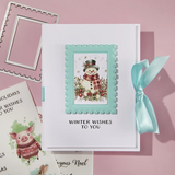 Spellbinders, 3D Emboss & Cut Folder, Postage Stamps (E3D-132)