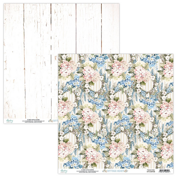Mintay Papers, 12X12 Patterned Paper, Cottage Heart (MT-COH-05)