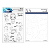 Spellbinders, Christmas Pets Stamp & Die Bundle by Simon Hurley (BD-1094)