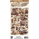 49 And Market, Laser Cut Element Set 6"X12", Timber & Tweed (DTT-34769)