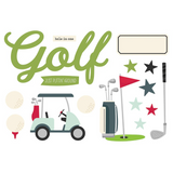Simple Stories Simple Pages Page Pieces, Golf (15937)