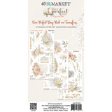 49 And Market Rub-On Transfer Set 6"X12", One Perfect Day (OFD-30914)
