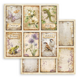 Stamperia, Scrapbooking Double-Sided Paper Pad 12"x12" 10/Pkg, All Around (SBBL187)