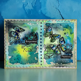 AALL And Create A7 #TP-1446 Photopolymer Clear Stamp Set, Fragments in Transit by Autour De Mwa & Co.