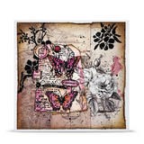 AALL And Create A7 #TP-1448 Photopolymer Clear Stamp Set, Chrono-Stamped Tag by Autour De Mwa & Co.