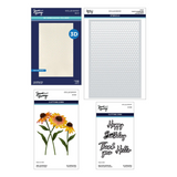 Spellbinders,  I Want It All!  Cascading Cornflowers by Simon Hurley (BD-1090)