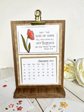 Taylored Expressions, Clipboard Calendar Cards, In the Word (TEPP185)