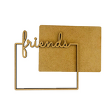 Stamperia, Crafty Shapes, Furry Friends, Plate Friends (KLSM68)
