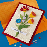Spellbinders, Whimsical Wishes Clear Stamp Set by Vicky Papaioannou (STP-270)