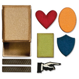 Sizzix Thinlits Dies By Tim Holtz 10/Pkg, Vault Matchbox (666604)