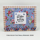 Karen Burniston, Clear Stamps, Sweet Life Sayings (CS039)