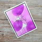 Spellbinders, BetterPress & Glimmer, Press + Foil Plate & Die Set, Whisper Weave (BP-340)