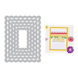 Hero Arts, Dies, Squiggly Rectangle Frames (DF278)