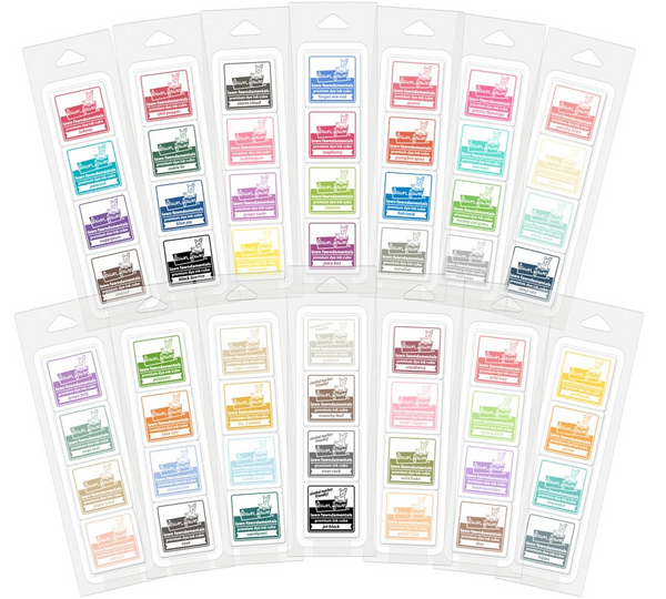 Lawn Fawn, Mini Premium Ink Cubes Pack (Assorted Colors)