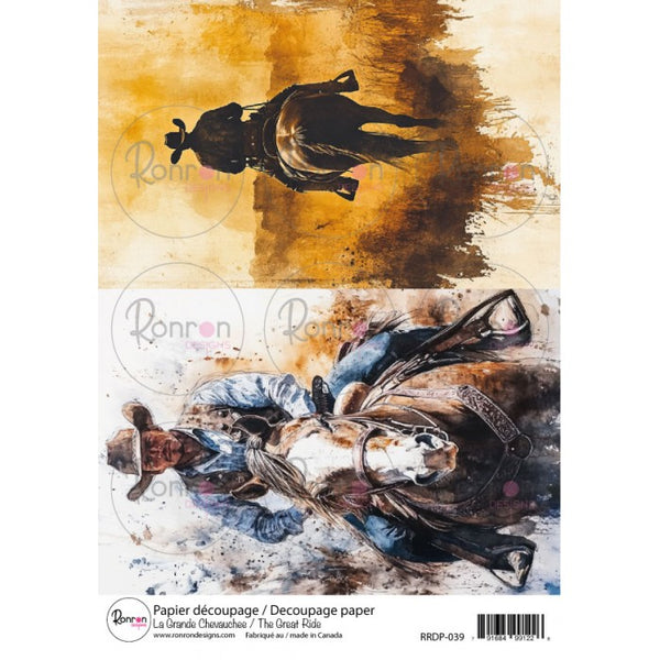 Ronron Designs, Rice Paper, The Great Ride