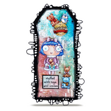 AALL & Create, #TP-1392, North Pole Toy Company, A7 Clear Stamp, Designed by Janet Klein