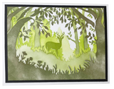 The Crafters Workshop, 8.5X11 Layering Stencil, A2 Layered Forest Scene (TCW6025)