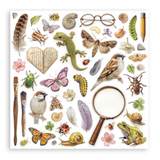 Stamperia, Scrapbooking Double-Sided Paper Pad 12"x12" 10/Pkg, All Around (SBBL187)