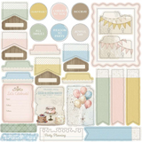 49 And Market, All-In-One Paper Collection Kit, 12"x12", Confetti Moments (AIO-35049)