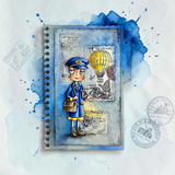 AALL And Create A6 #TP-1443 Photopolymer Clear Stamp Set, Miniature Postage Stamps by Autour De Mwa & Co.