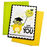 Spellbinders Etched Dies From The Monster Birthday Collection, Smart Glasses (S2-379)
