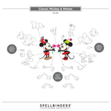 Spellbinders, Etched Dies From Say Cheese Classic Mouse, Steamboat Willie Duo (S6-261)