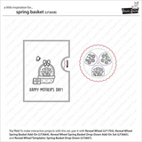 Lawn Fawn, Clear Stamps and Dies Set, Spring Basket (LF3658 & LF3659)