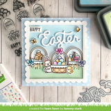 Lawn Fawn, Clear Stamps and Dies Set, Spring Basket (LF3658 & LF3659)