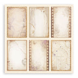 Stamperia, Single-Sided Paper Pad 8"X8" 22/Pkg, Quiet Days (SBBSXB19)