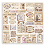 Stamperia, Single-Sided Paper Pad 8"X8" 22/Pkg, Quiet Days (SBBSXB19)