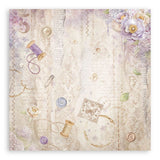 Stamperia, Single-Sided Paper Pad 8"X8" 22/Pkg, Quiet Days (SBBSXB19)