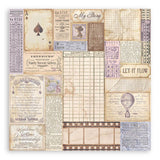 Stamperia, Single-Sided Paper Pad 8"X8" 22/Pkg, Quiet Days (SBBSXB19)